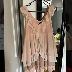 Tiered babydoll dress